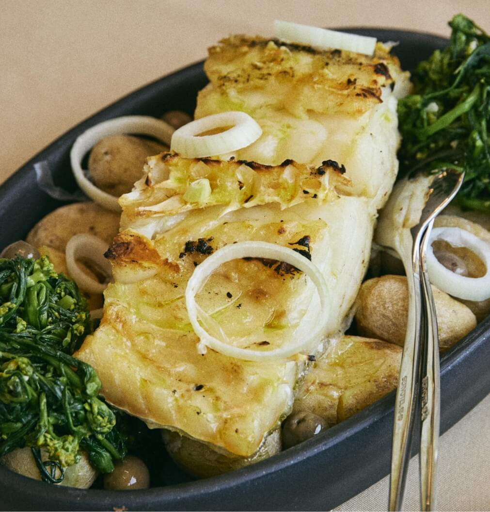 Bacalhau grelhado